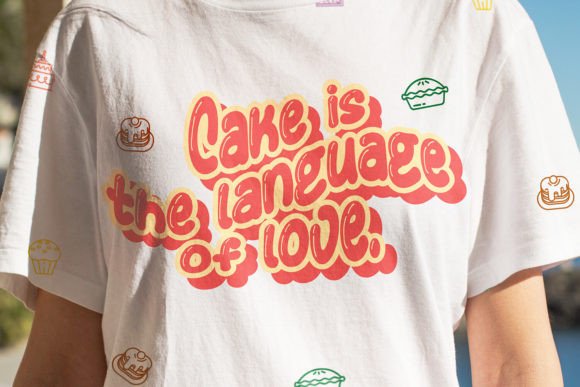 Moist Cakes Font PNG with transparent background - Preview 3