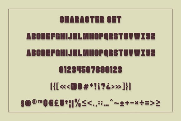 Mokenzo Font PNG with transparent background - Preview 1