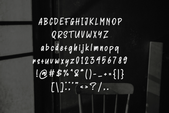 Rogman Font PNG with transparent background - Preview 1