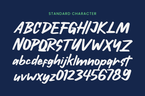Scriptman Font PNG with transparent background - Preview 1