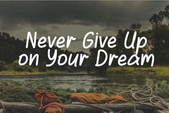 Avined Brush Font - Preview 3