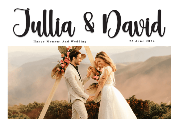 Beautiful Font - Preview 1