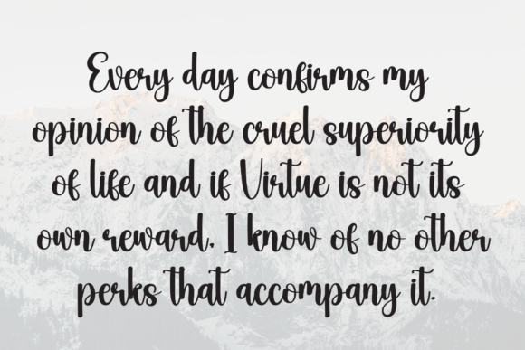 Beautiful Font - Preview 5