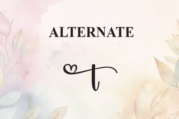 Beautiful Font - Preview 6