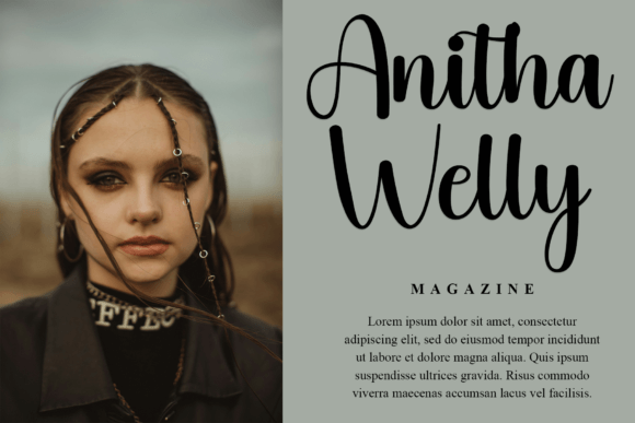 Beauty Angelica Font - Preview 1