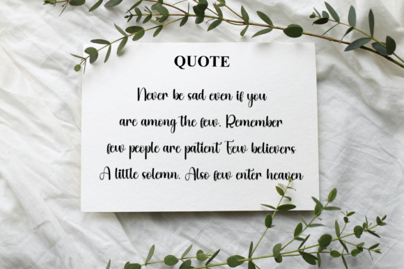 Beauty Angelica Font - Preview 5