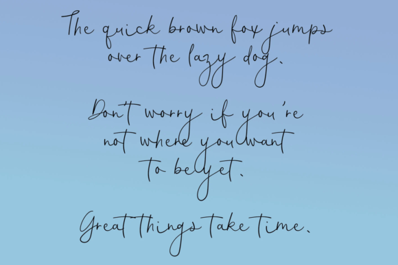 Bethany Font - Preview 1