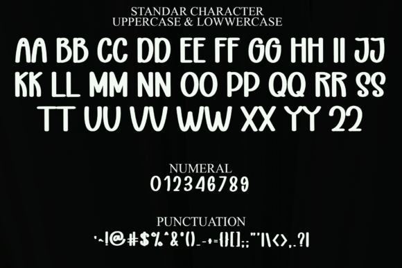 Blueberry Font - Preview 2