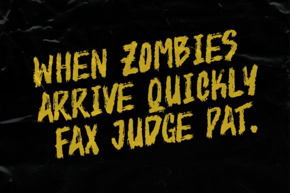 Bosscha Raws Font PNG with transparent background - Preview 3