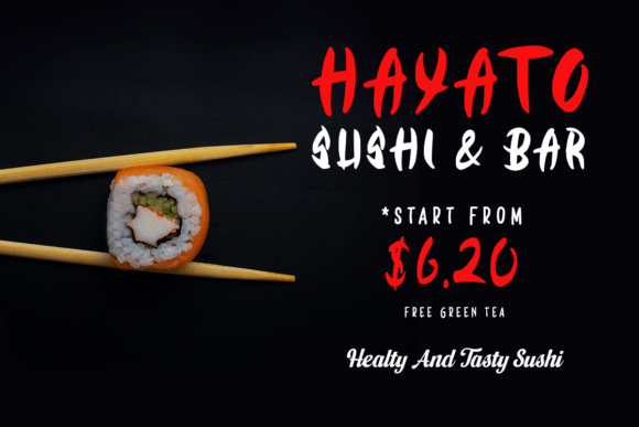 China Town Font PNG with transparent background - Preview 4