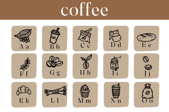 Coffee Font - Preview 1