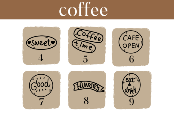Coffee Font - Preview 3