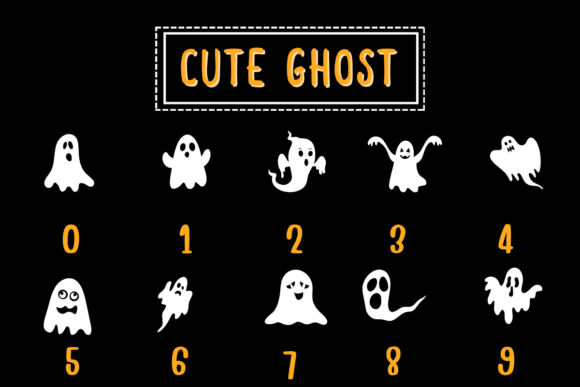 Cute Ghost Font - Preview 3