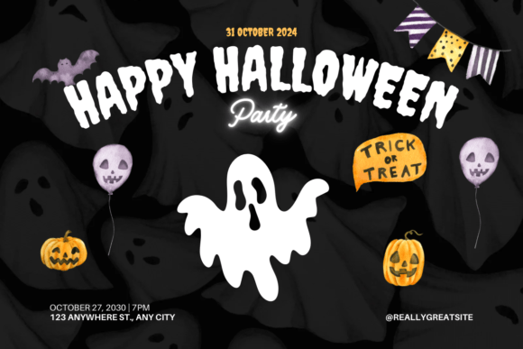 Cute Ghost Font - Preview 4