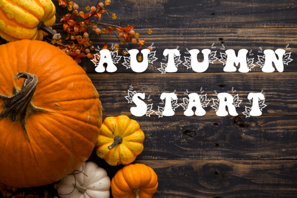 Fall Font - Preview 5