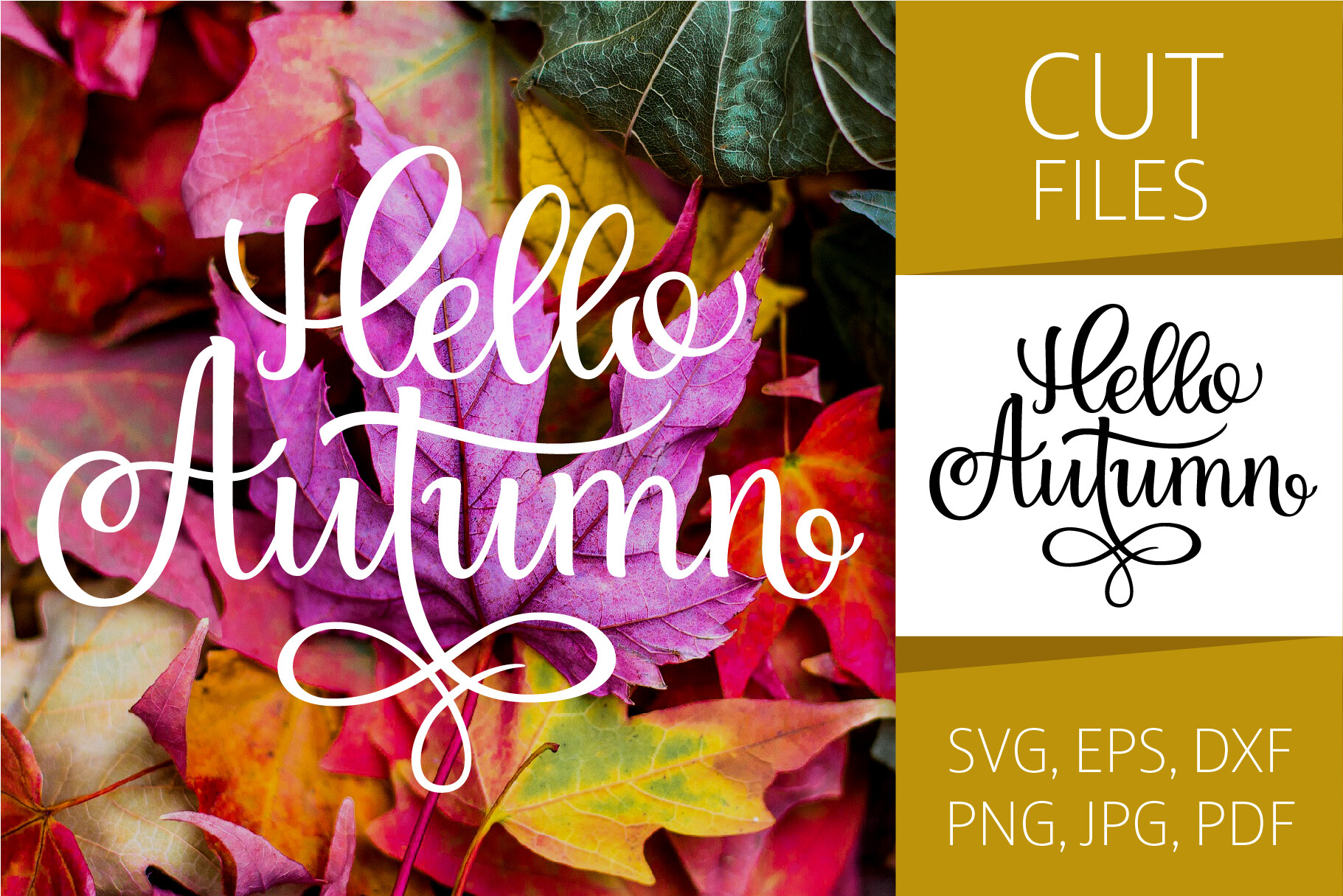 Hello Autium Writing Fall Lettering