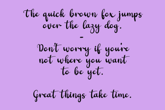 Floundering Font - Preview 2