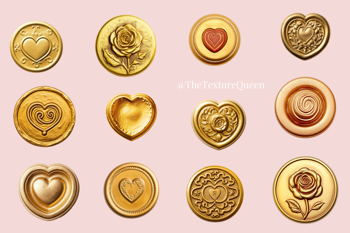 Gold Wax Seal Clipart Png Letter Wax