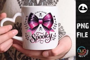 Halloween Spooky Season Coquette Bow PNG Graphic by HugHang Art Studio ...