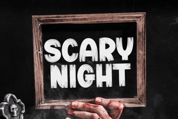 Haunted House Font - Preview 4
