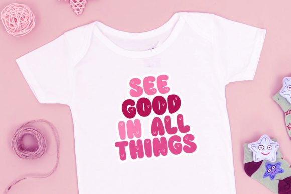 Lovny Powder Font PNG with transparent background - Preview 1