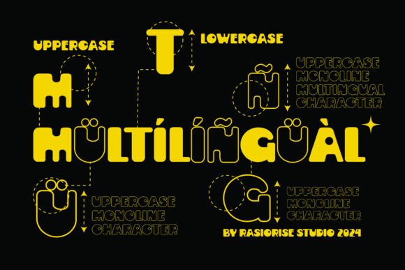 Movin Space Font PNG with transparent background - Preview 3