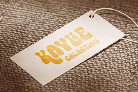 Retro Prince Font PNG with transparent background - Preview 5