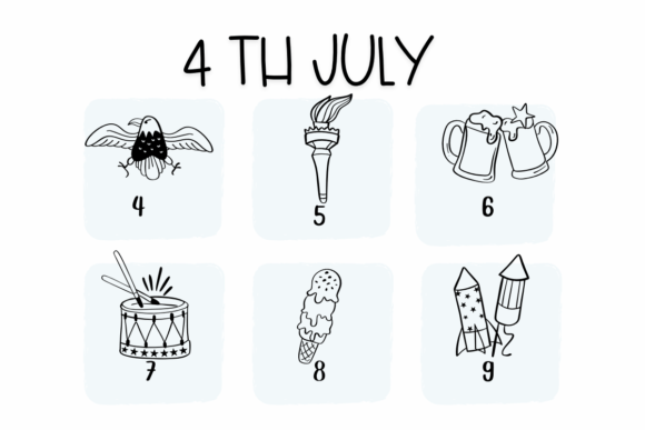 4th July Font Font - Preview 3