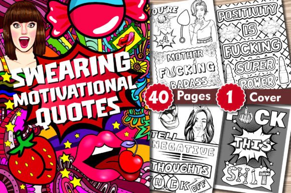 40 Stress Relief Coloring Book - ADULTS