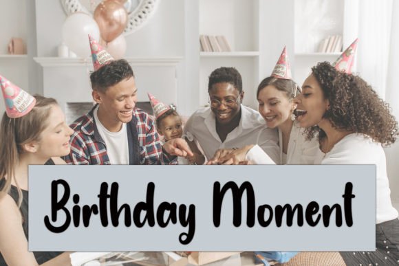 Baby Birthday Font - Preview 4