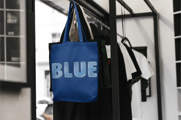 Blue Font - Preview 2