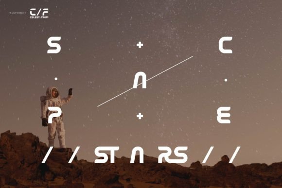 Celesti from Font PNG with transparent background - Preview 4