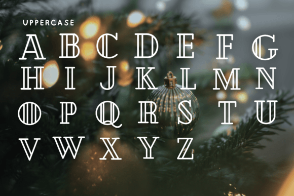 Christmas Font - Preview 5
