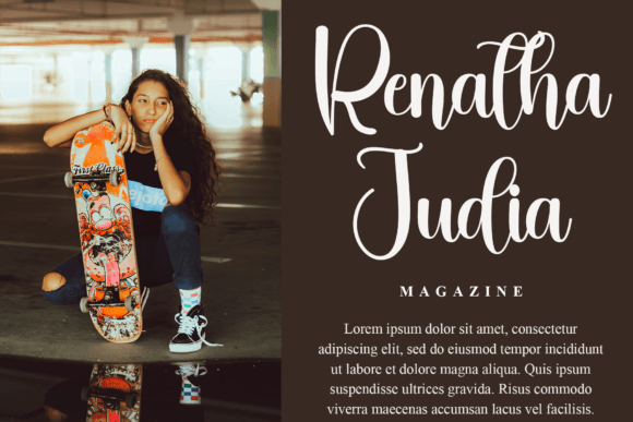 Creative Signature Font - Preview 2