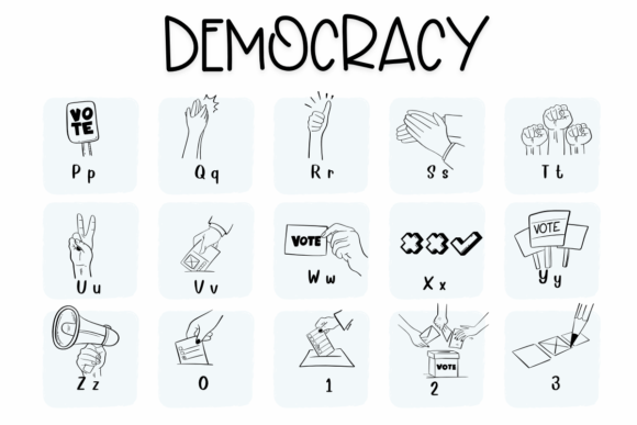 Democracy Font - Preview 2