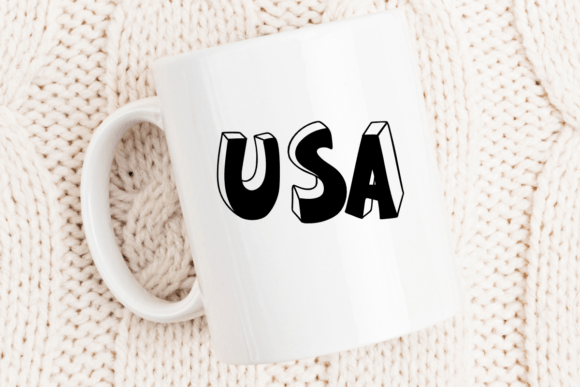 Election Day Font PNG with transparent background - Preview 4