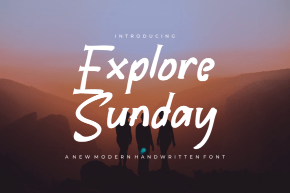 Explore Sunday Script & Handwritten Font By artchiles design