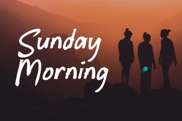 Explore Sunday Font PNG with transparent background - Preview 2