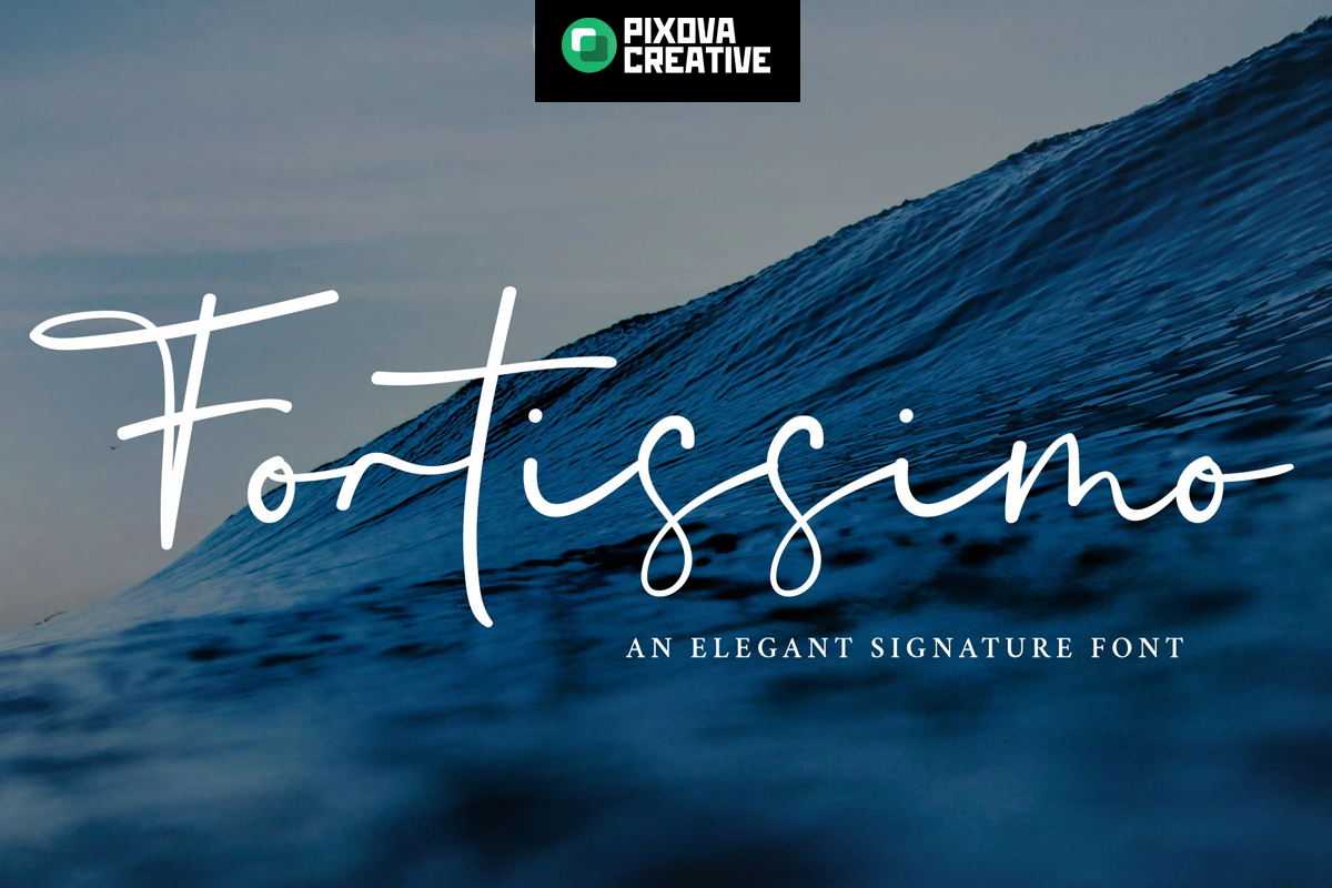 Fortissimo Font by Pixova Creative · Creative Fabrica