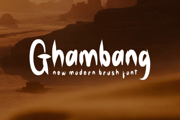 Ghambang Font - Preview 2