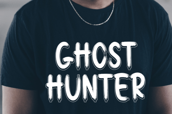 Ghost Halloween Font - Preview 2