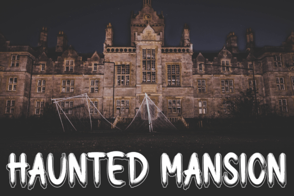 Ghost Halloween Font - Preview 3