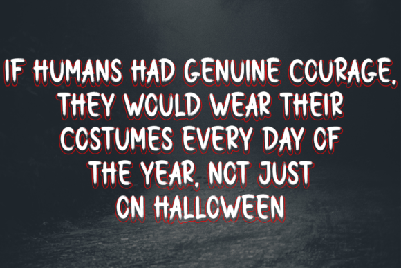 Ghost Halloween Font - Preview 4