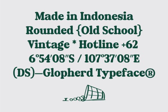 Golpherd Font - Preview 1