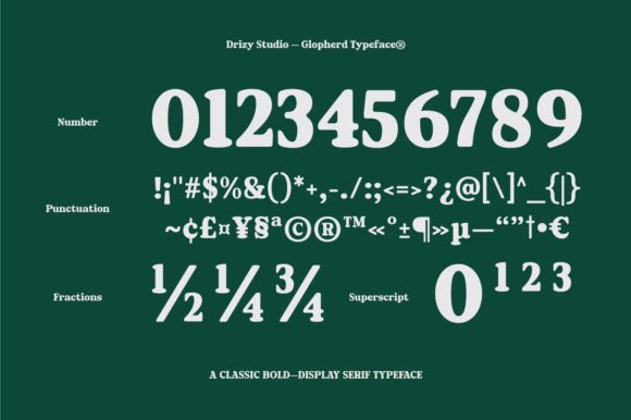 Golpherd Font - Preview 4