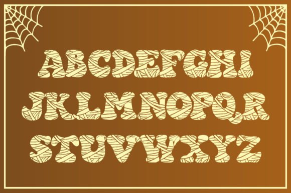 Groovy Mummy Font - Preview 1