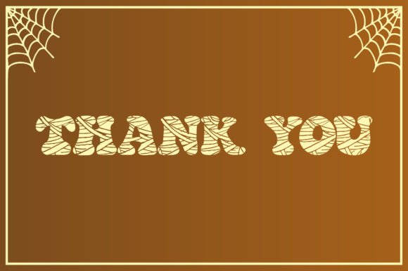 Groovy Mummy Font - Preview 3