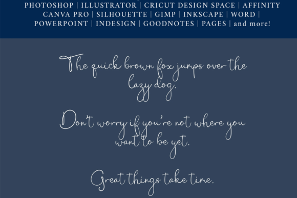 Hannah Callaghn Font PNG with transparent background - Preview 1