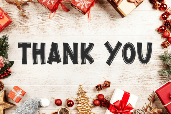 Happy Christmas Font - Preview 5