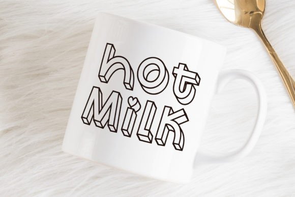 Hello Outline Font - Preview 3